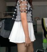 Short Skirt Spin [Gif]