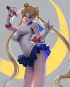 Sailor Moon's Outfit Can't Contain Her (J.won Han) [Sailor Moon]