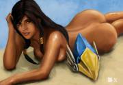 Pharah By The Shore (Fddt) [Overwatch]