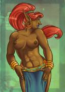 Urbosa The Gerudo Champion (Coileddragon) [The Legend Of Zelda]