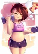 Trying To Get In Shape (Rizeki)