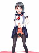 Masturbating Standing Up