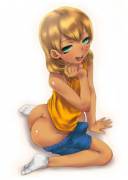 Waiting For You On His Knees