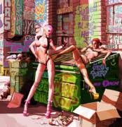 Emma Watson As A Back Alley Whore (By Krashzone)