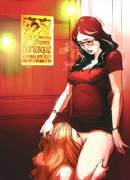 Piper (Taylor Schilling) Eating Out Alex (Laura Prepon) [Orange Is The New Black] ...