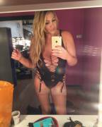 Sexy Selfie On Set (Xpost From R/Leighdarby)