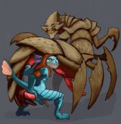 Slark X Sand King, By Odardlan