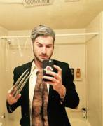 I May Not Have The Muscles For Logan, But I Sure As Hell Have The Body Hair.