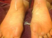 Like My Cum Covered Soles?