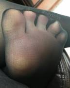 What Do You Think Of My Toes In Nylons? @Sillysoles On Instagram For More 