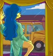 Marge's Morning Exhibition (Mister D) [The Simpsons] (X-Post From R/Rule34)