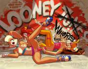 Lola And Tina Tryin' To Make Some Money On The Side (Krashzone) [Looney Tunes]