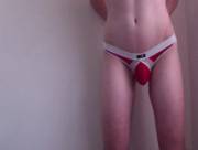 Red And White Thong ;) Pm Me!