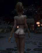 Huntress Takes A Break From Adventuring