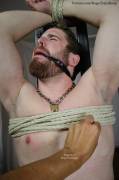 Roped, Gagged And Pinched...