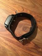 Locking Leather Shock Collar ;)