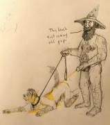 Another Kinky Sketch. This One's Got Ws, Transformation, And Pup Play.