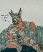 Recent Sketch Of Mine. Hope You Don't Mind Furry Porn!