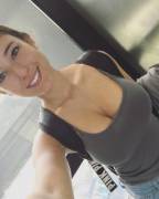 Coed On Her Way To Class