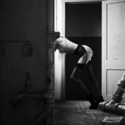 [Oc] Kanso: Black And White Nudes By Me. (Link To More In Comments)