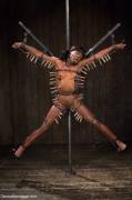 Chained Up Pinned Up Spread Eagle...