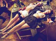 Lara Stone And Edita Vilkeviciute