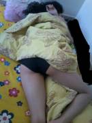 My Indian Princess Having A Lie In!