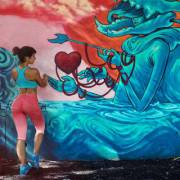 @Nickytryhard Consoling Some Spray Art In Yogapants