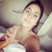 Lady Gaga 100% Natural! No Wigs. No Makeup. (From Her Instagram)