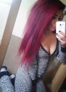 Onsie And Straight Hair