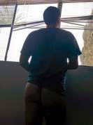 Peeking At A Break In The Socal Rain