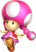 Toadette From Super Mario Series.