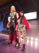 Fierce Hitomi With Thor