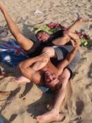 Fooling Around On The Beach