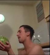 That Look Of Concentration When You Take The Time To Choose The Ripest Watermelon.