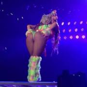 Noticed A Common Theme When She Wears A Thong On Stage