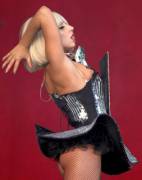 Gaga Showing Some Ass, Some Titty And Armpit