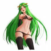 Palutena Shows Off Her Undies [Athenawyrm]