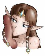 Zelda Having Fun With What She Handles Best [Error!Man]