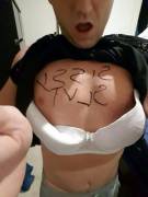 This Whore Is To Much Of A Stupid Fucking Bimbo To Even Post This Herself