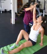 Alex Curry From Fox Sports Working Out To Keep That Amazing Body (X-Post /R/Alexcurry)