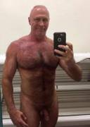 Keeping Himself Tanned