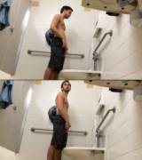 Another Shirtless Pisser