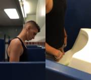 Young Lad Having A Wee