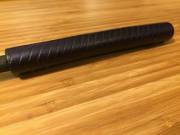 Black And Purple Riding Crop