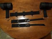 Poor Man's Cross, Tether Strap, And Cuffs Made Today