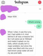 Poop Water On Ass And Balls