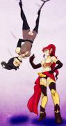Pyrrha Nikos, Master Of Magnets (Cinder X Pyrrha) [Mypettentaclemonster]
