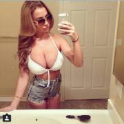 Huge Tits On Petite Babe