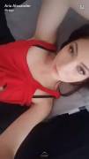 Aria Alexander Strips Down And Touches Herself On Snapchat